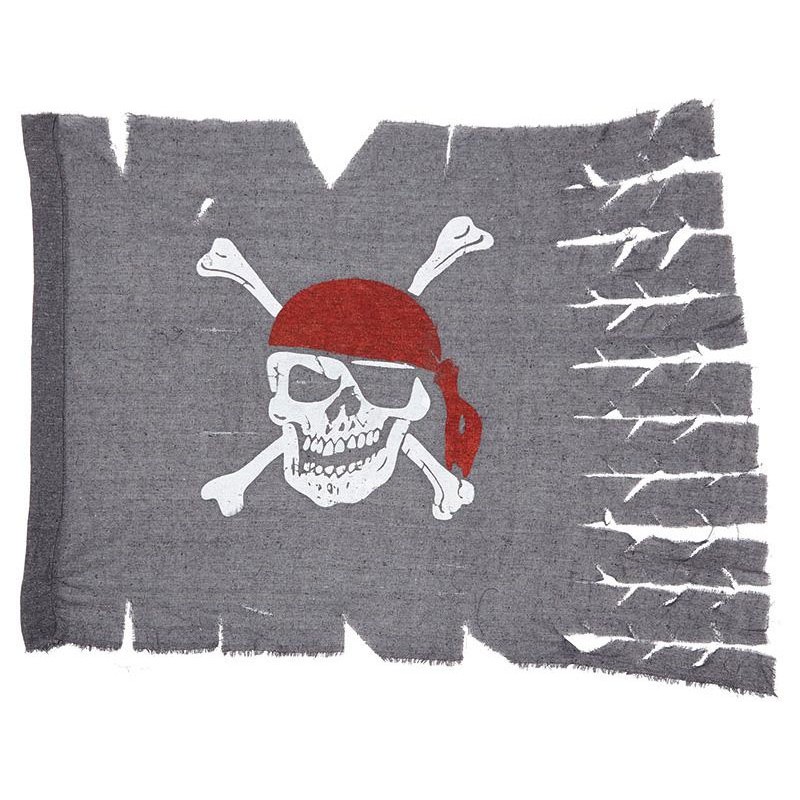 Piratenflagge, 2 Stücke Schädel Fahne, Piratenparty-Flagge